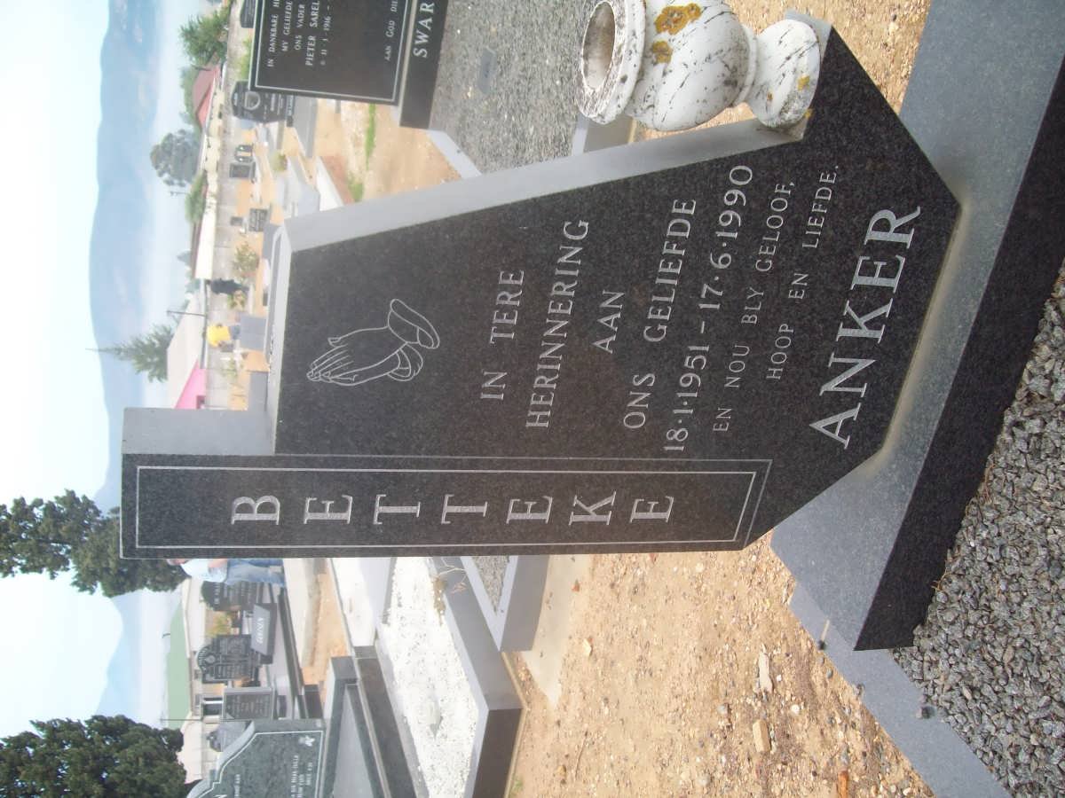 ANKER Betteke 1951-1990