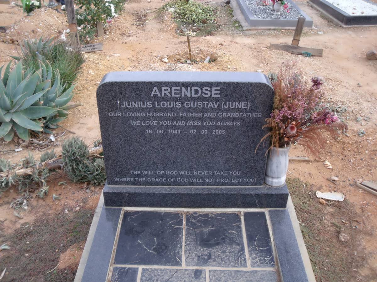 ARENDSE Junius Louis Gustav 1943-2005