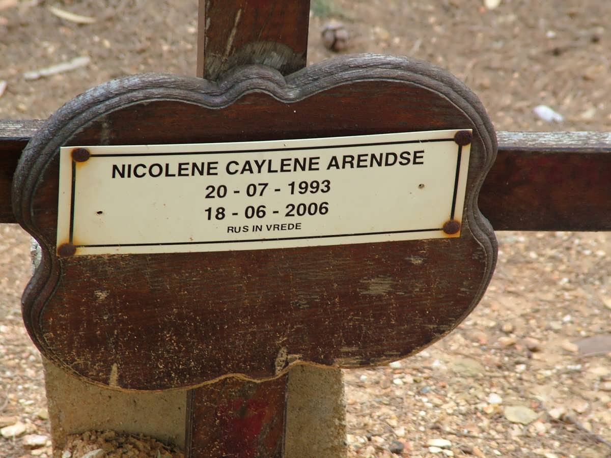 ARENDSE Nicolene Caylene 1993-2006