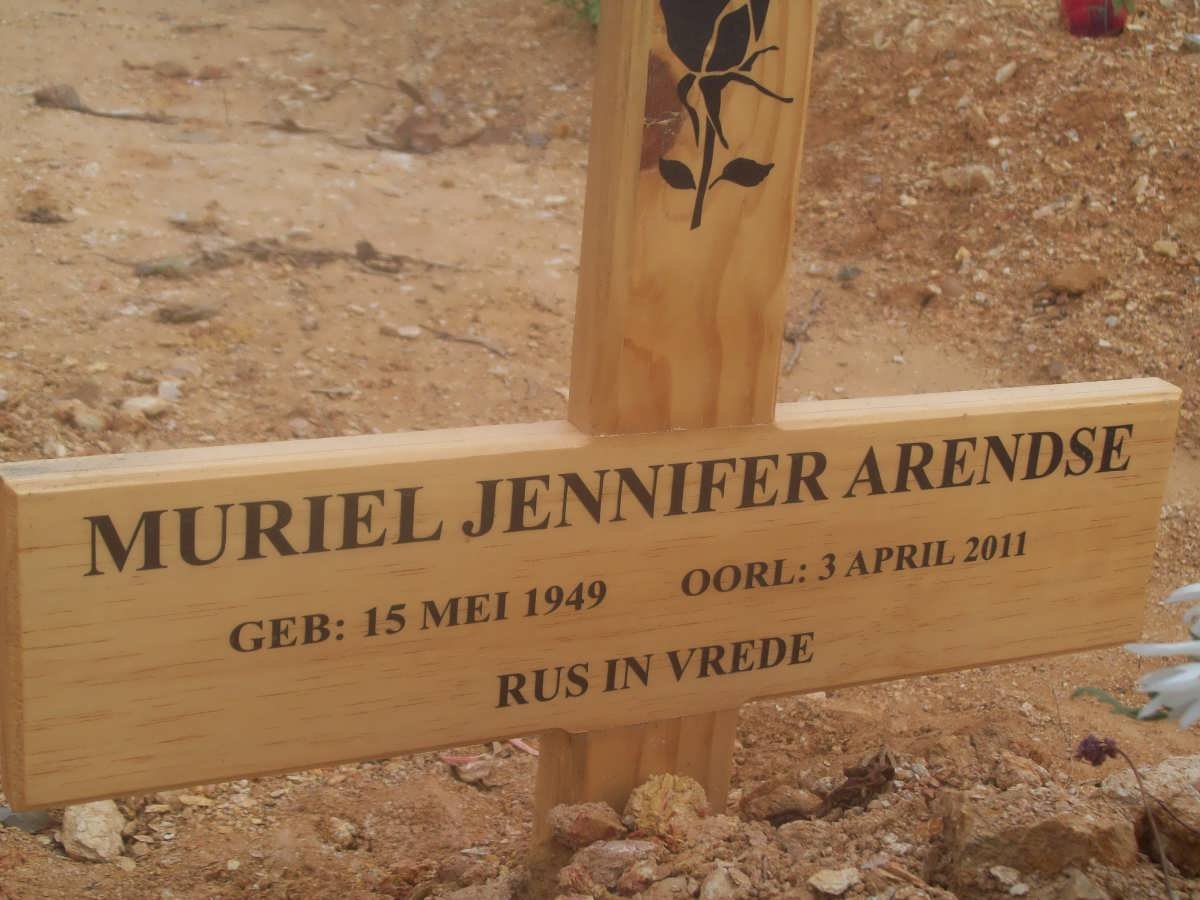 ARENDSE Muriel Jennifer 1949-2011