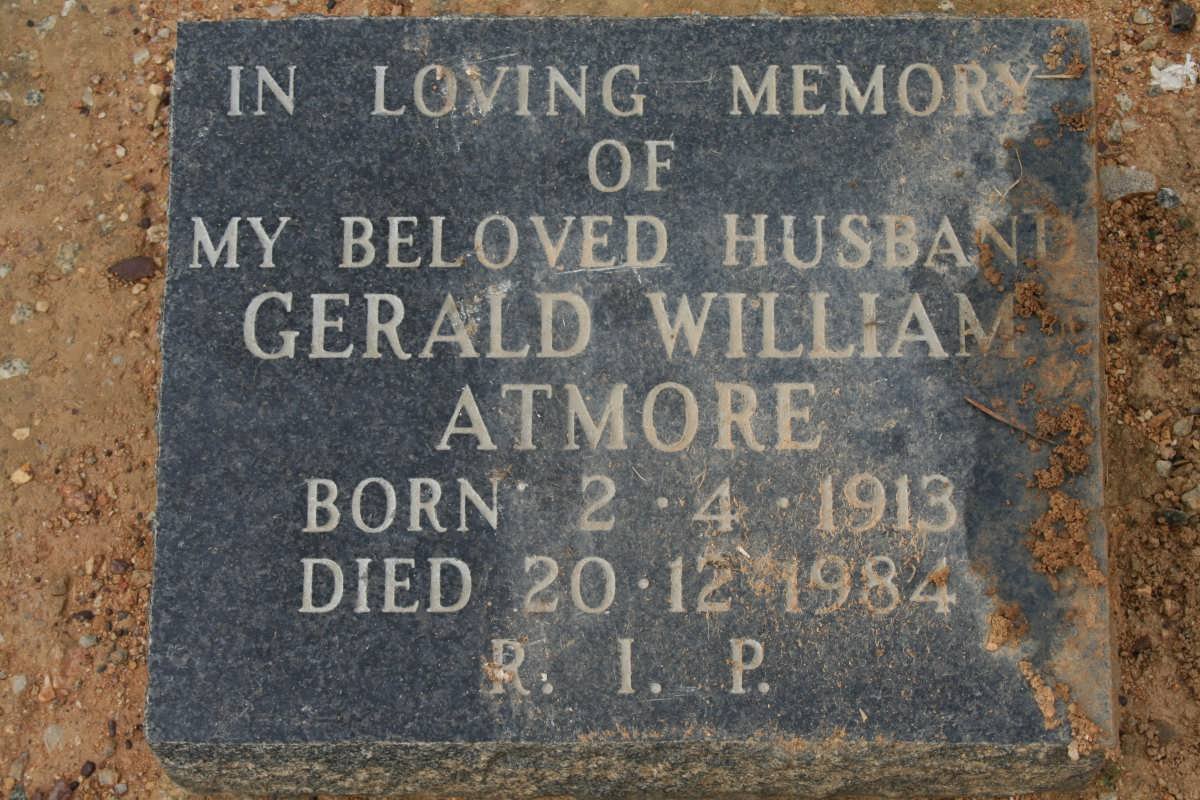 ATMORE Gerald William 1913-1984