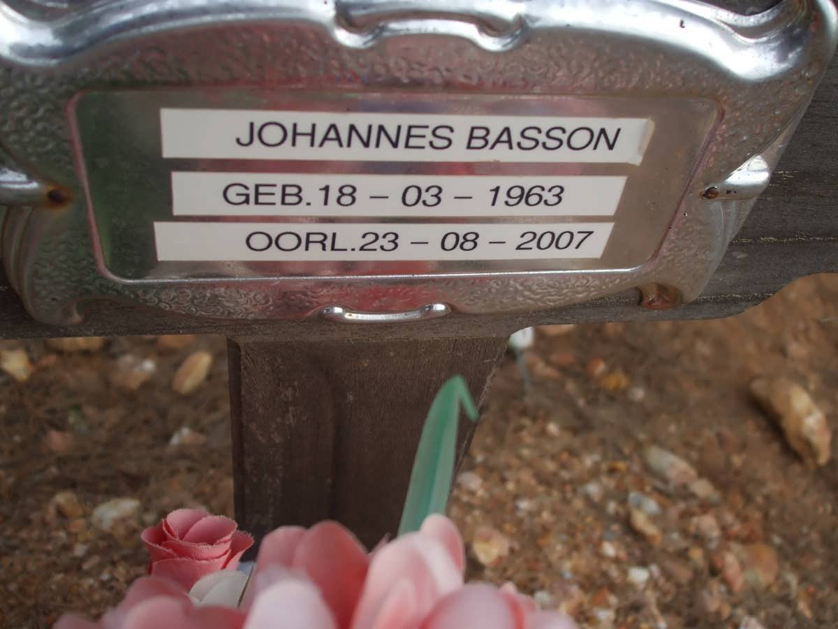 BASSON Johannes 1963-2007