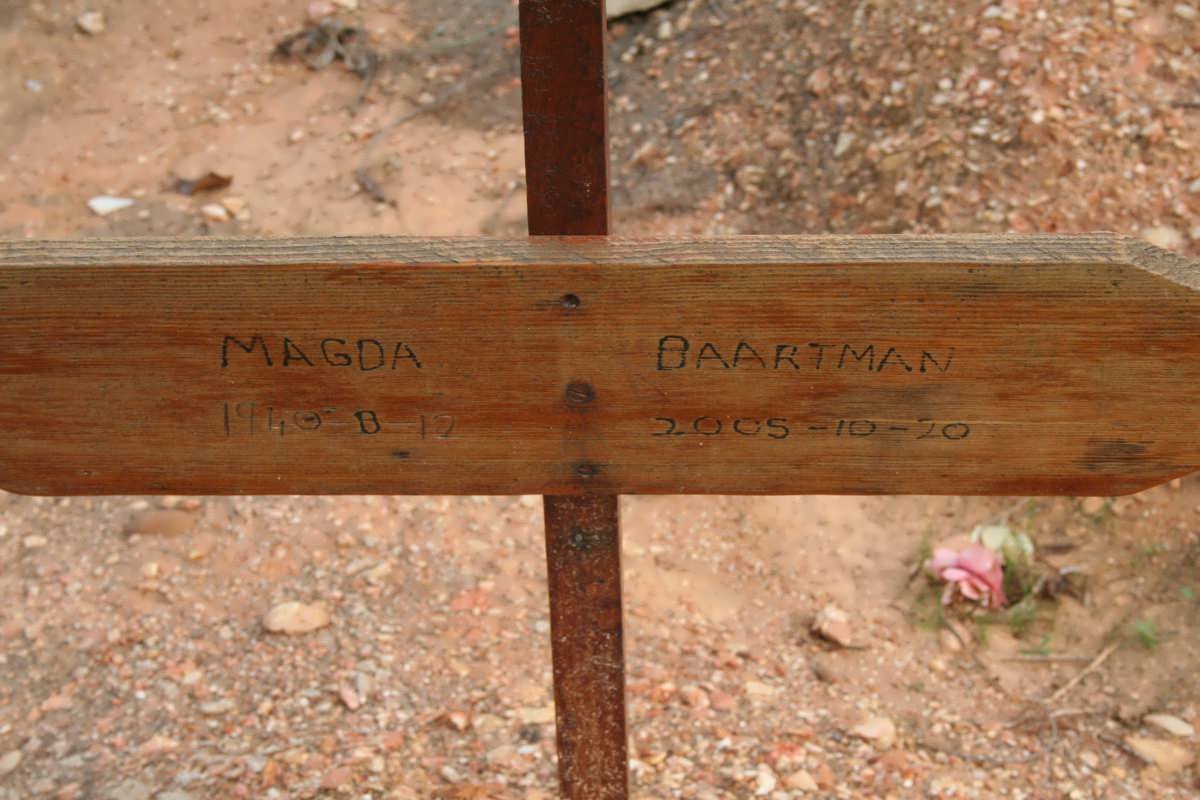 BAARTMAN Magda 1940-2005
