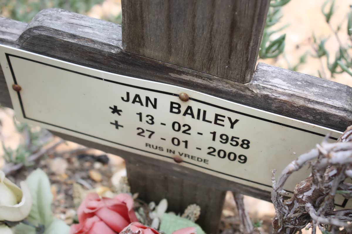 BAILEY Jan 1958-2009