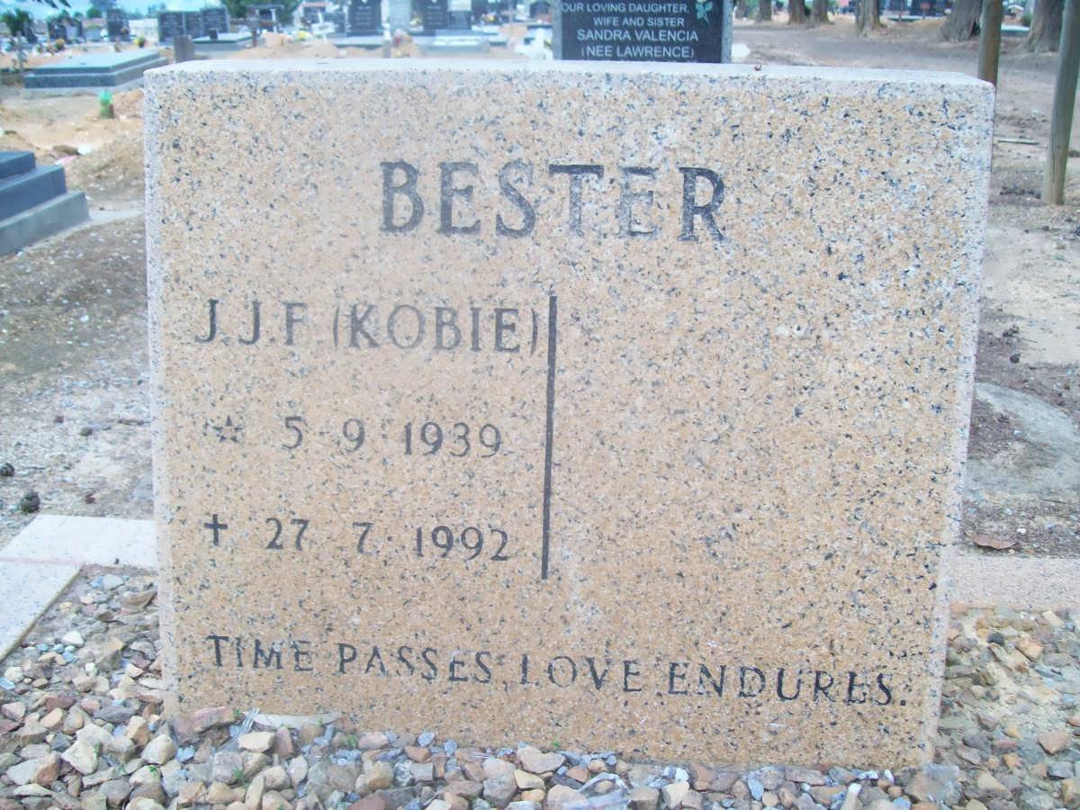 BESTER J.J.F. 1939-1992