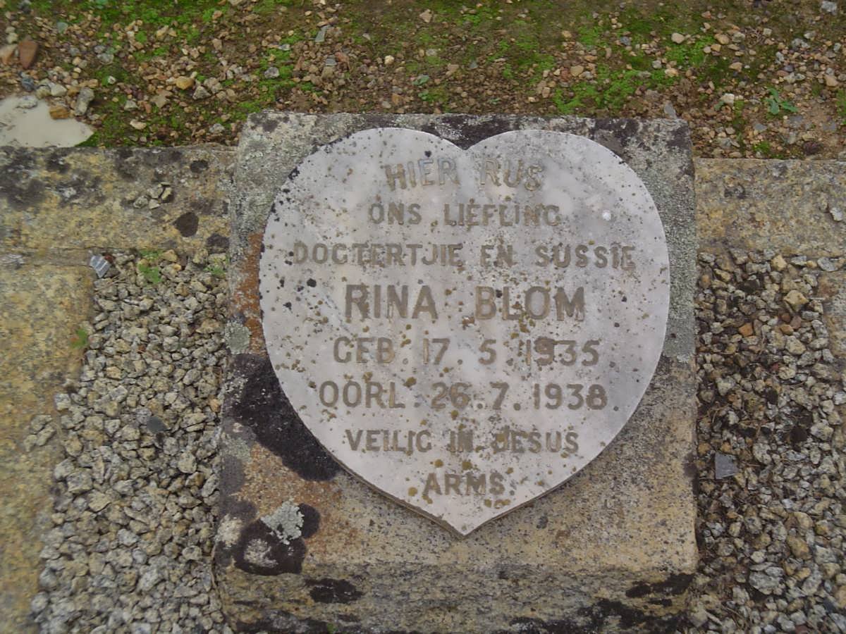 BLOM Rina 1935-1938