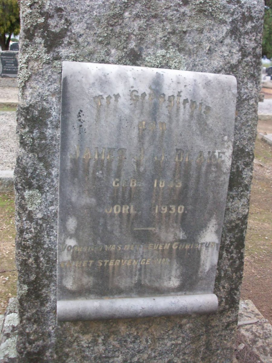 BLAKE James J.J. 1843-1930