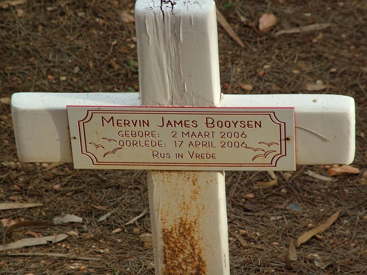 BOOYSEN Mervin James 2006-2006