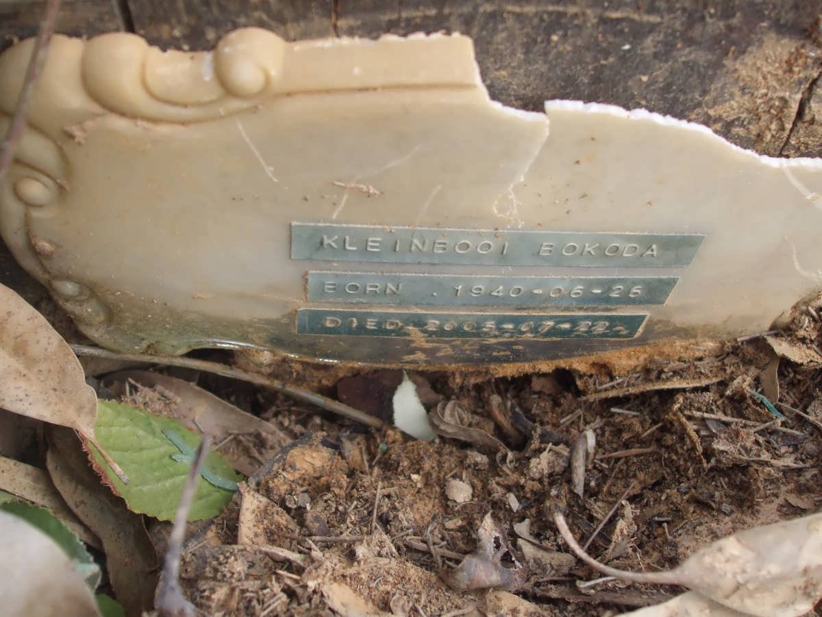 BOKODA Kleinbooi 1940-2005