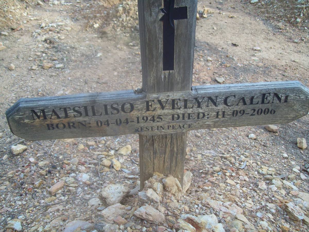 CALENI Matsiliso Evelyn 1945-2006