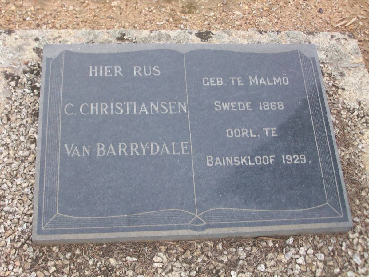 CHRISTIANSEN C. 1868-1929