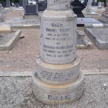CILLIE Charl Daniel 1866-1958 &amp; Johanna Alida BRINK 186?-1960