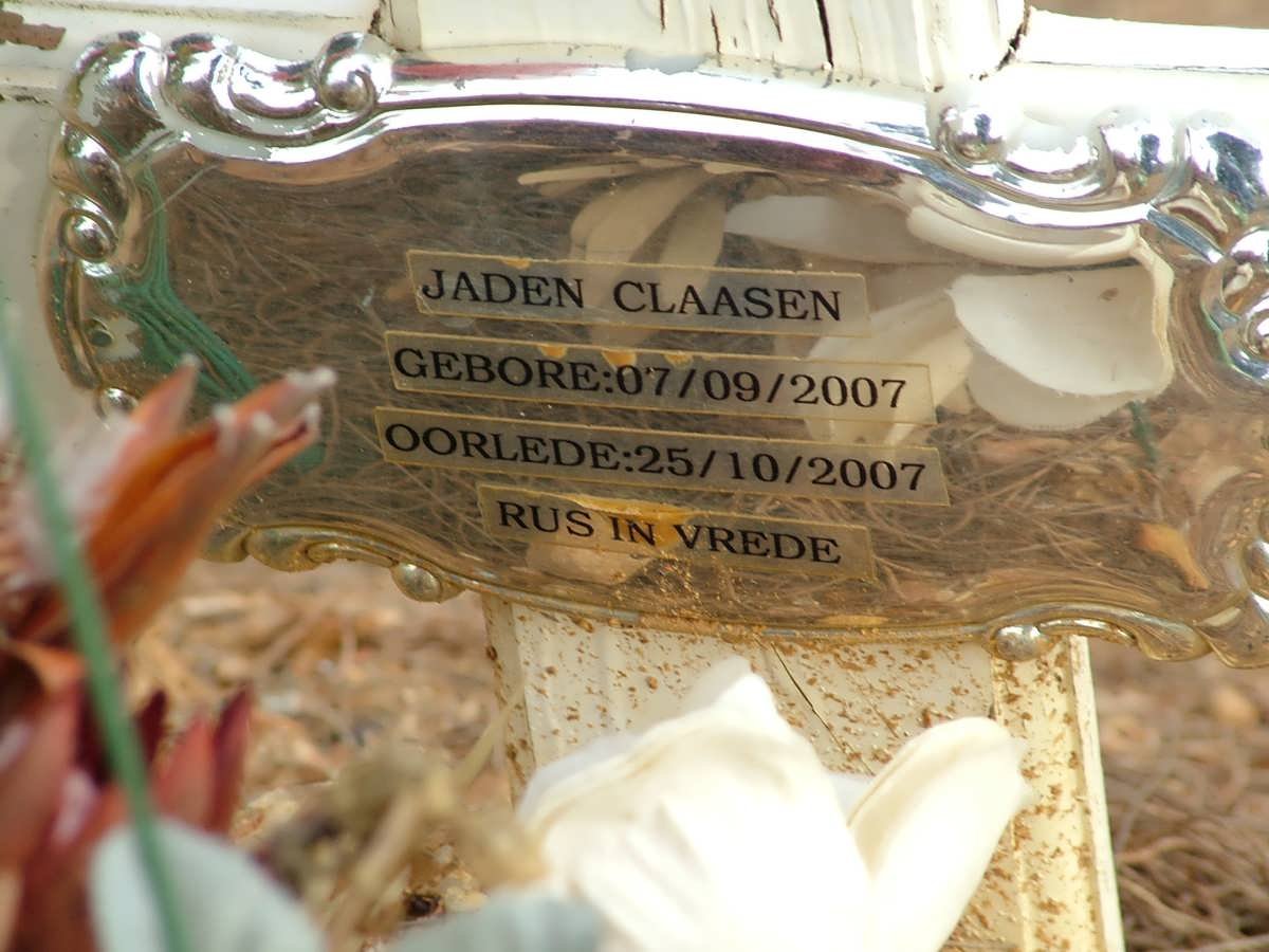 CLAASEN Jaden 2007-2007