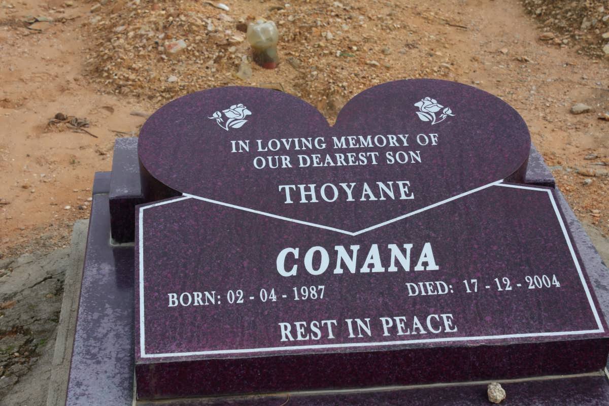 CONANA Thoyane 1987-2004