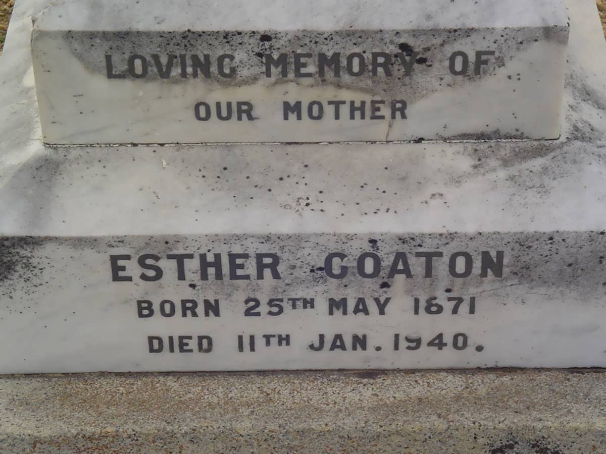 COATON Esther 1871-1940