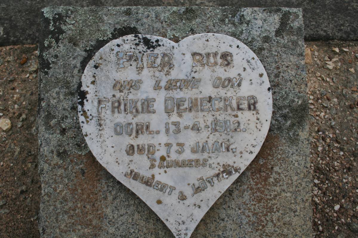 DENECKER Frikie -1912
