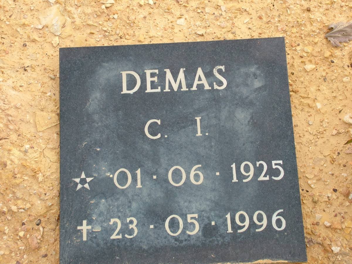 DEMAS C.I. 1925-1996