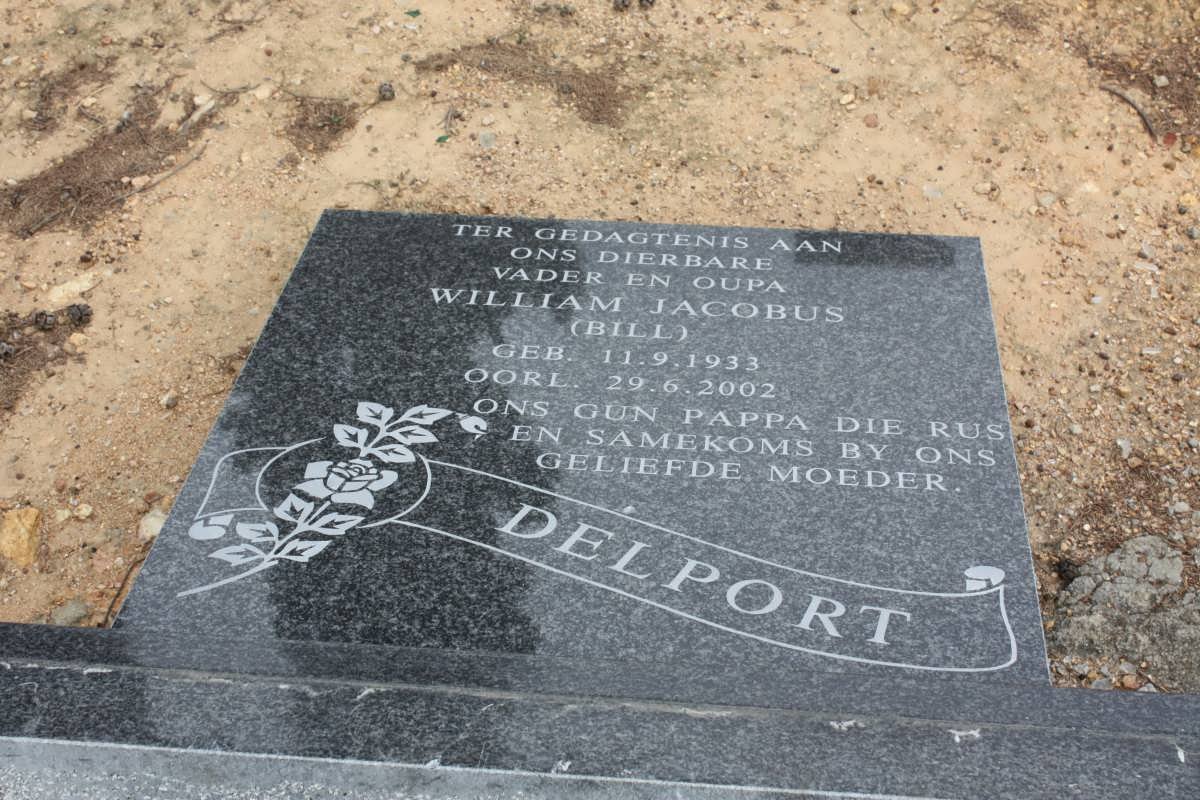 DELPORT William Jacobus 1933-2002
