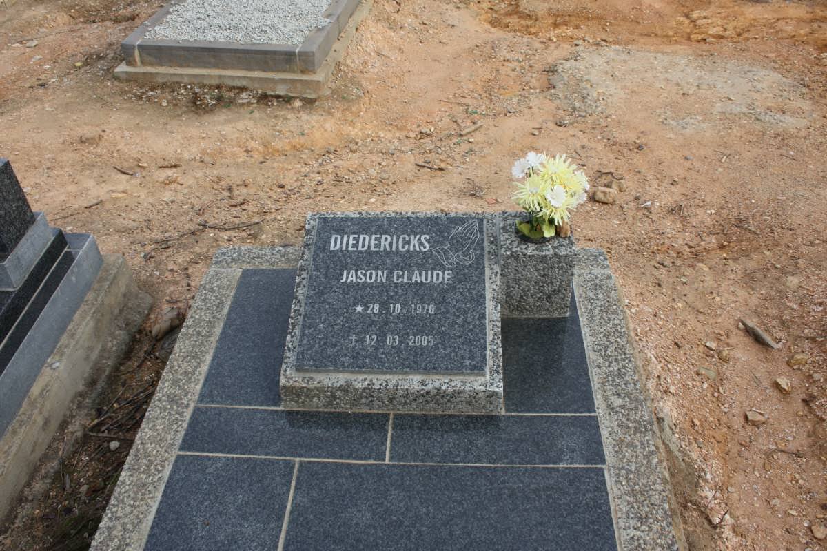 DIEDERICKS Jason Claude 1976-2005