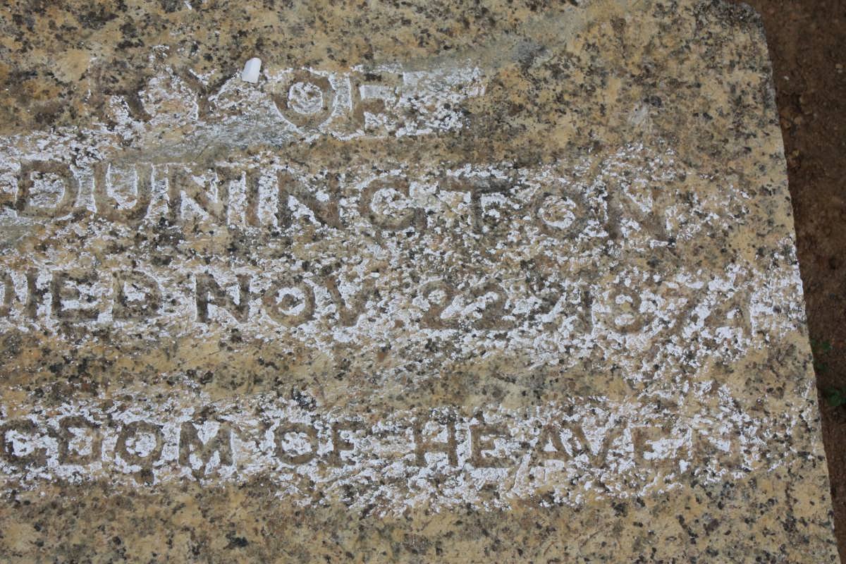 DUNINGTON Margaret 1873-1874
