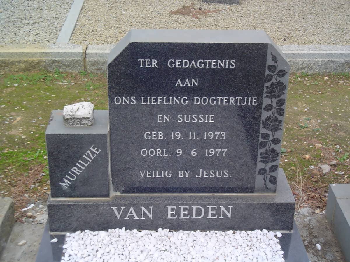 EEDEN Murilize, van 1973-1977