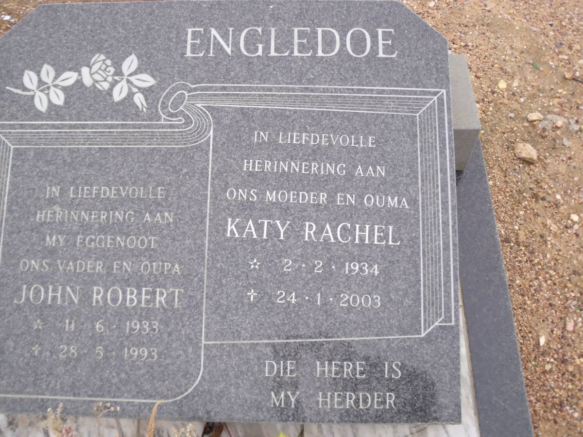 ENGLEDOE John Robert 1933-1993 &amp; Katy Rachel 1934-2003