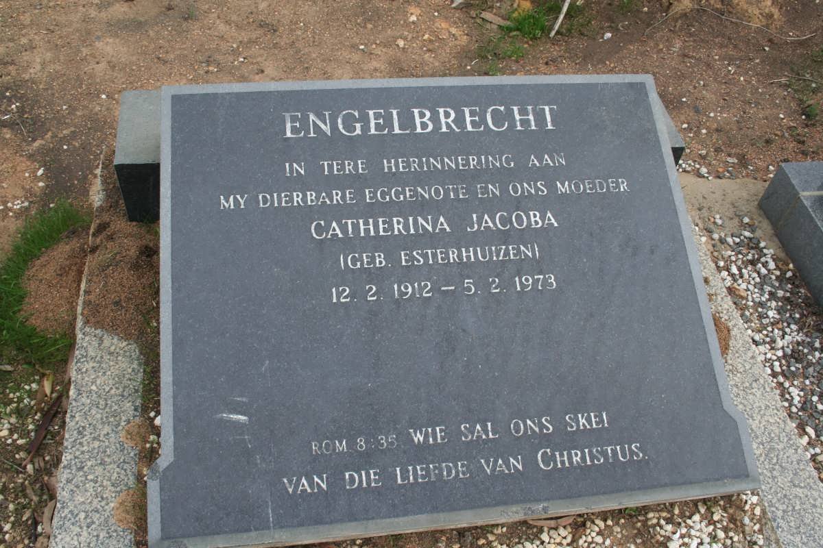 ENGELBRECHT Catherina Jacoba nee ESTERHUIZEN 1912-1973