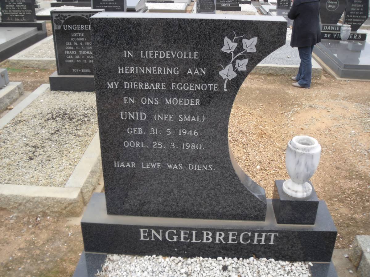 ENGELBRECHT Unid nee SMAL 1946-1980
