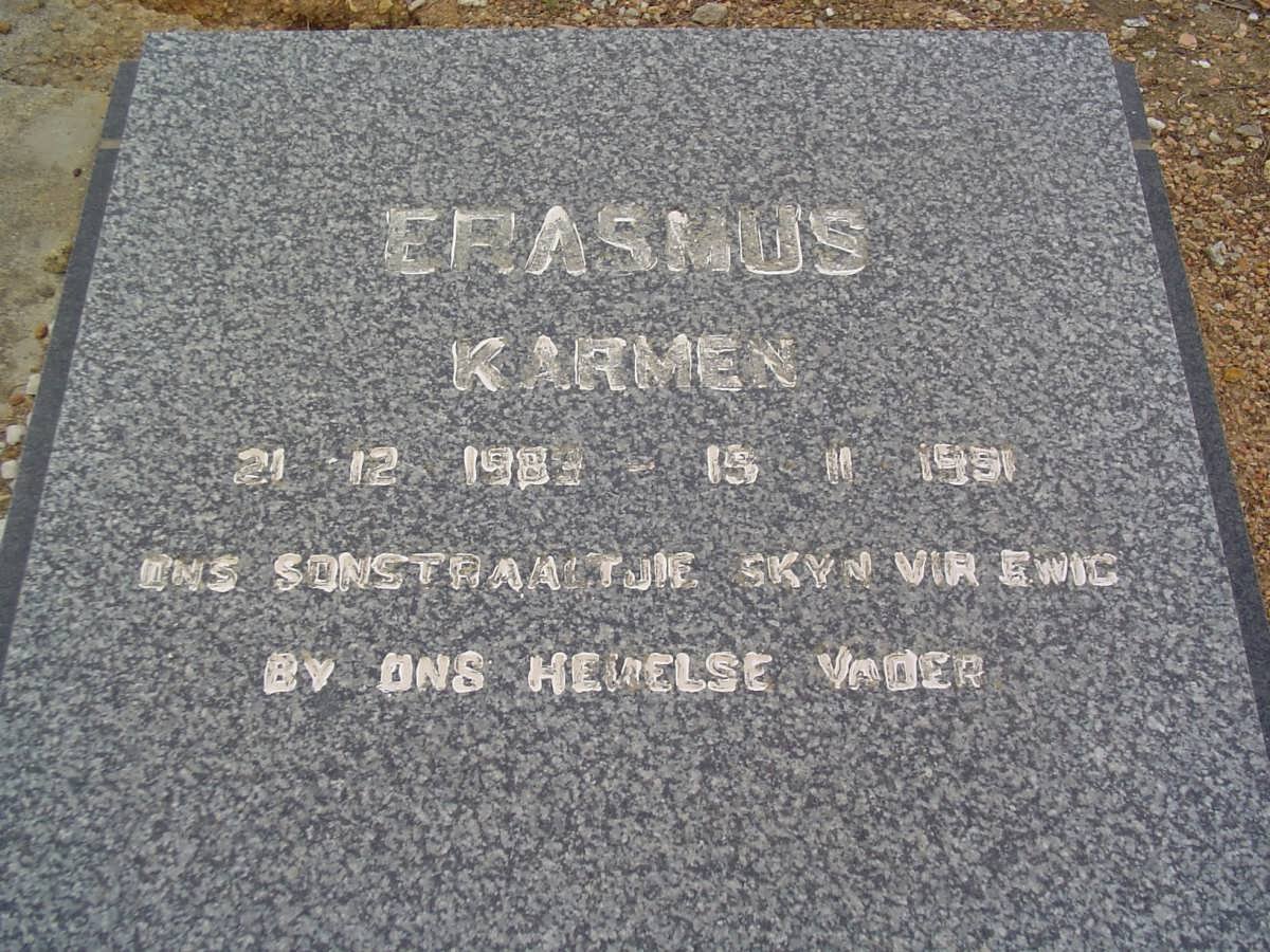 ERASMUS Karmen 1983-1991