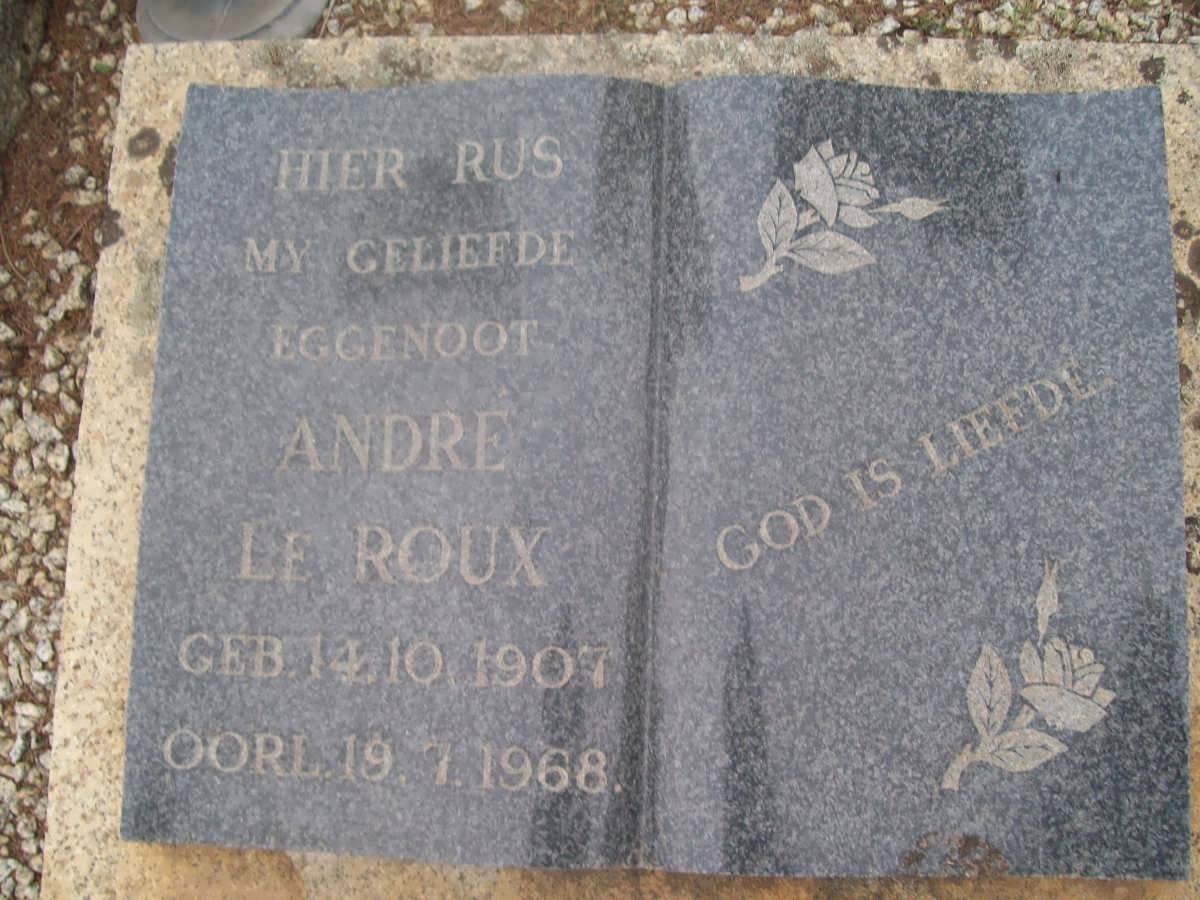 ROUX Andre, le 1907-1968