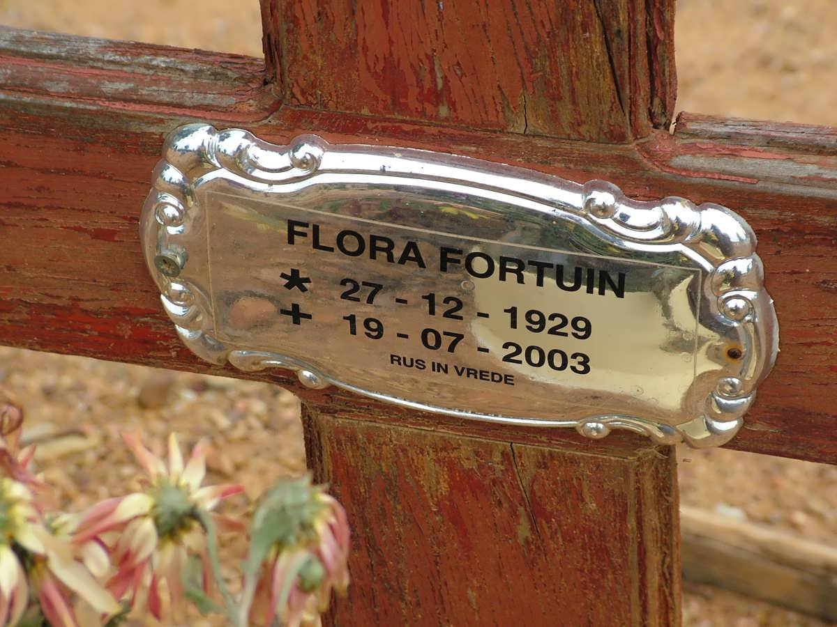 FORTUIN Flora 1929-2003