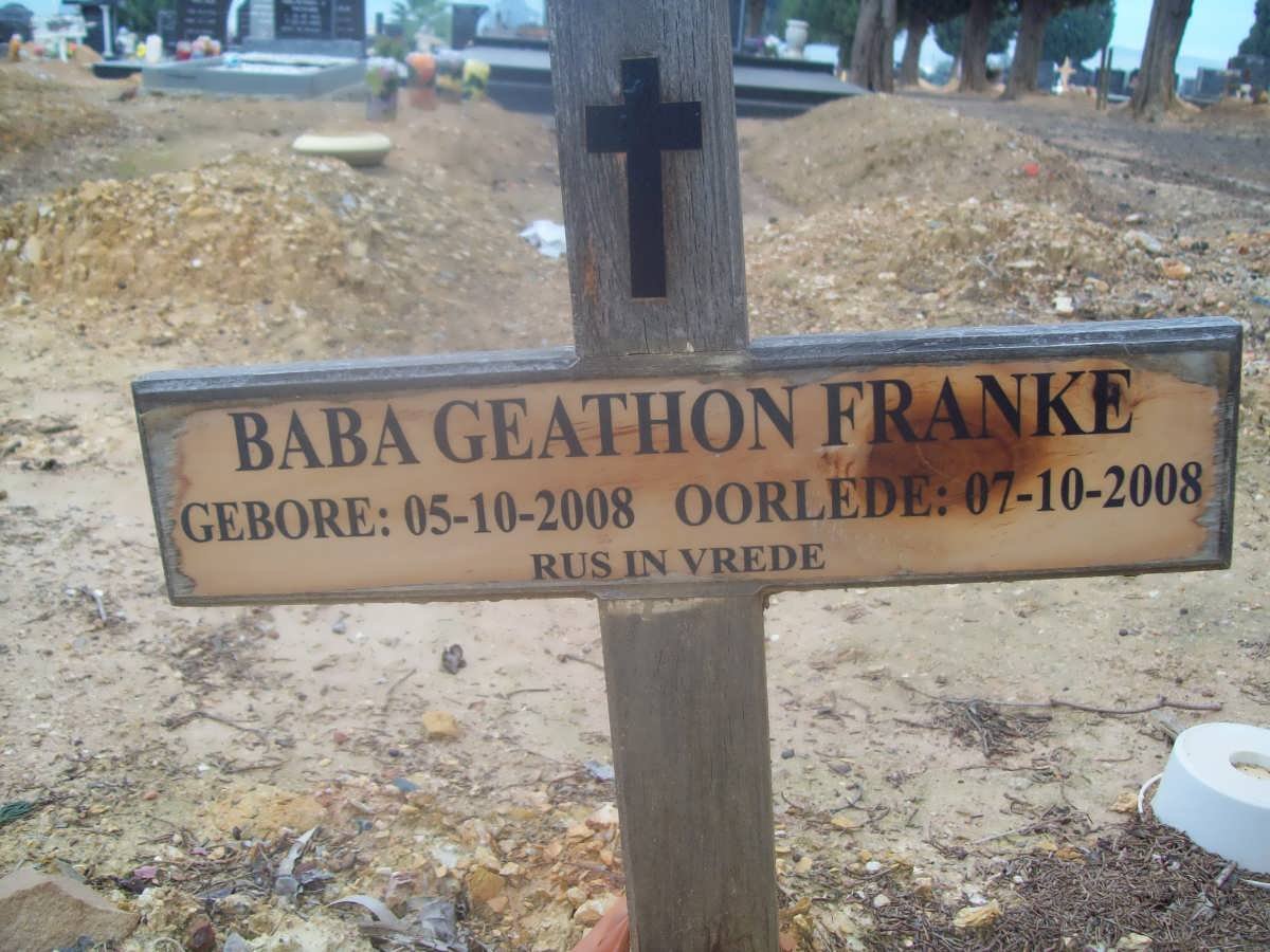 FRANKE Geathon 2008-2008