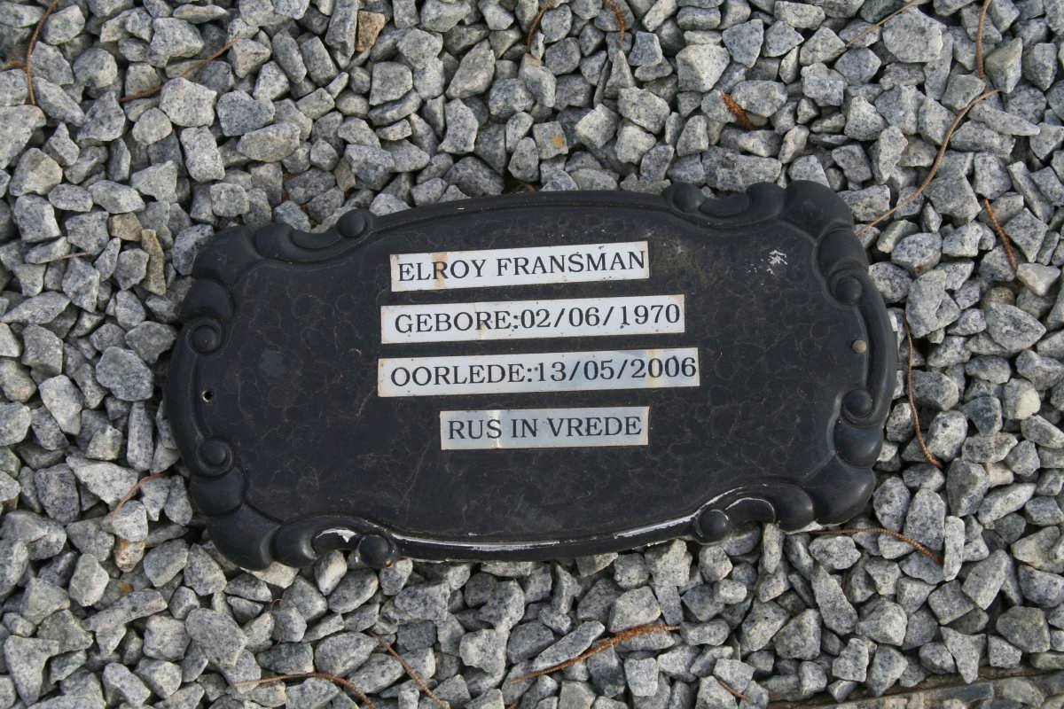 FRANSMAN Elroy 1970-2006