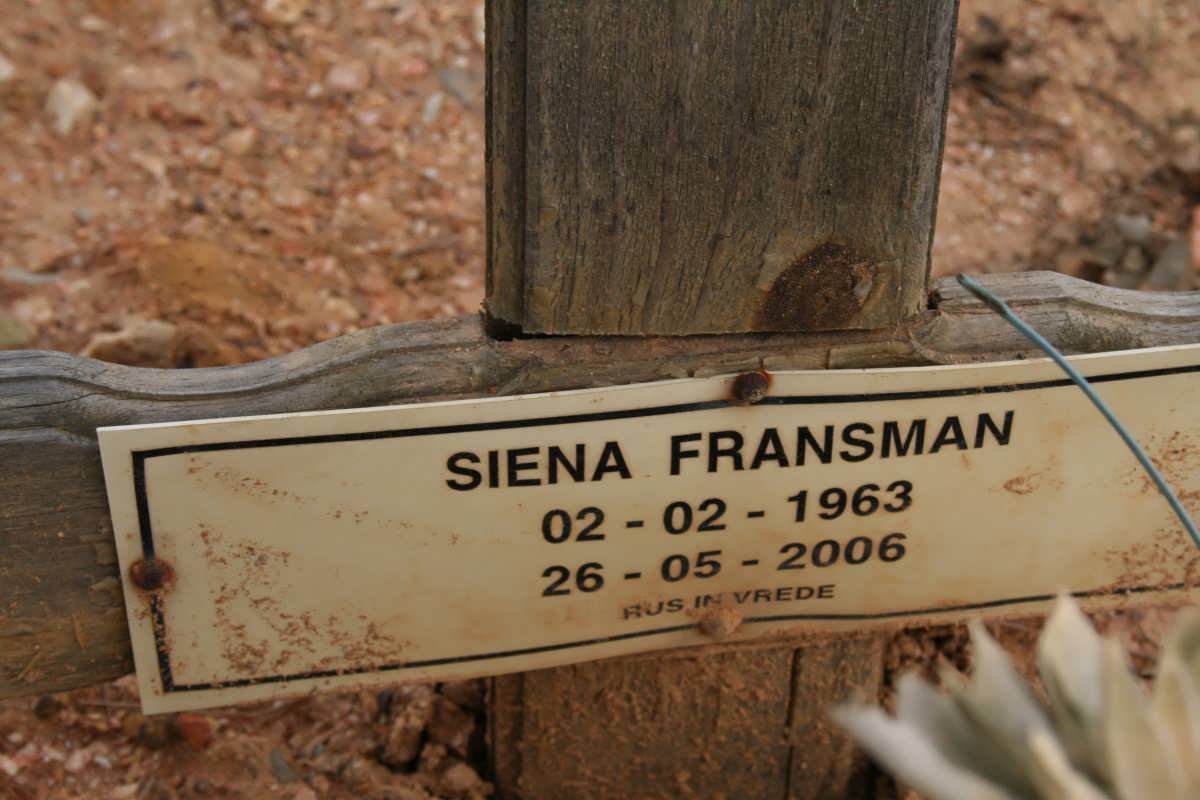 FRANSMAN Siena 1963-2006