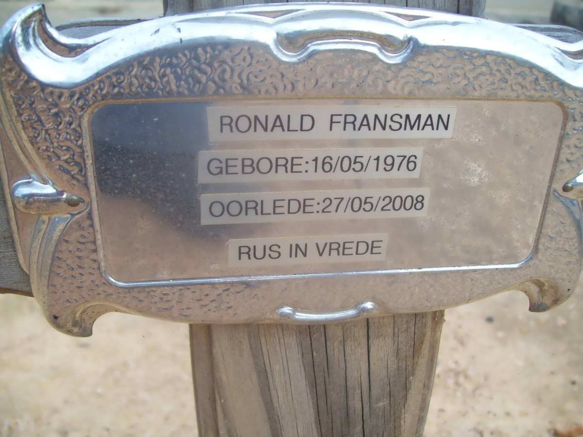 FRANSMAN Ronald 1976-2008