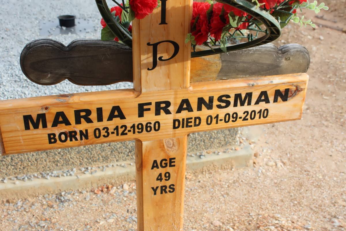 FRANSMAN Maria 1960-2010