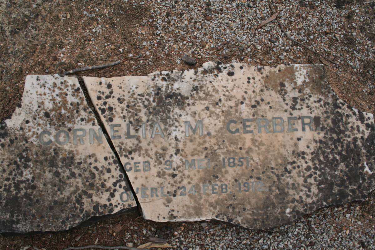 GERBER Cornelia M. 1851-1912 :: GERBER C.P.W. -1946