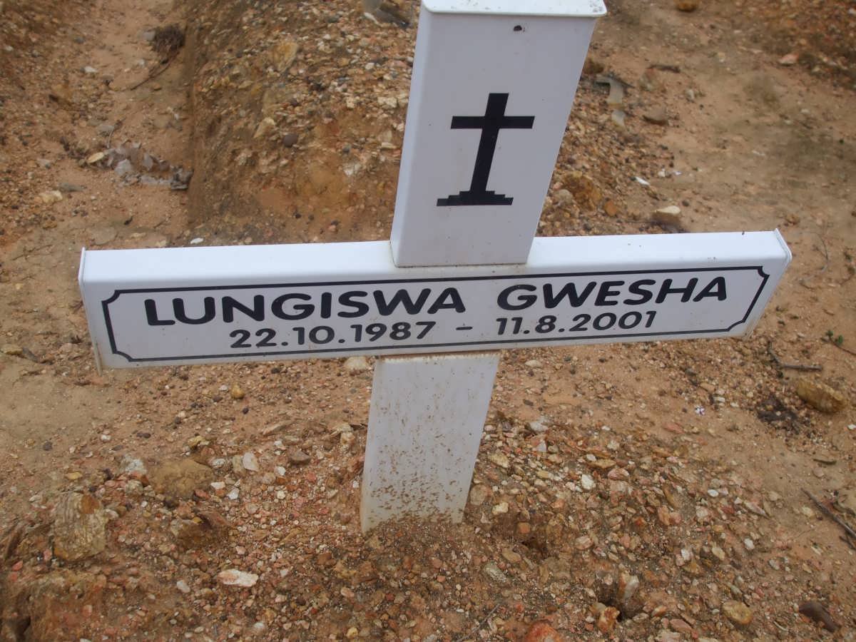 GWESHA Lungiswa 1987-2001