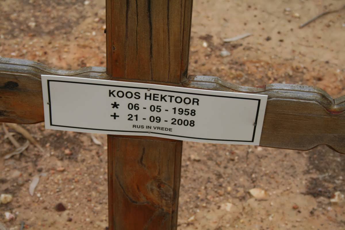 HEKTOOR Koos 1958-2008