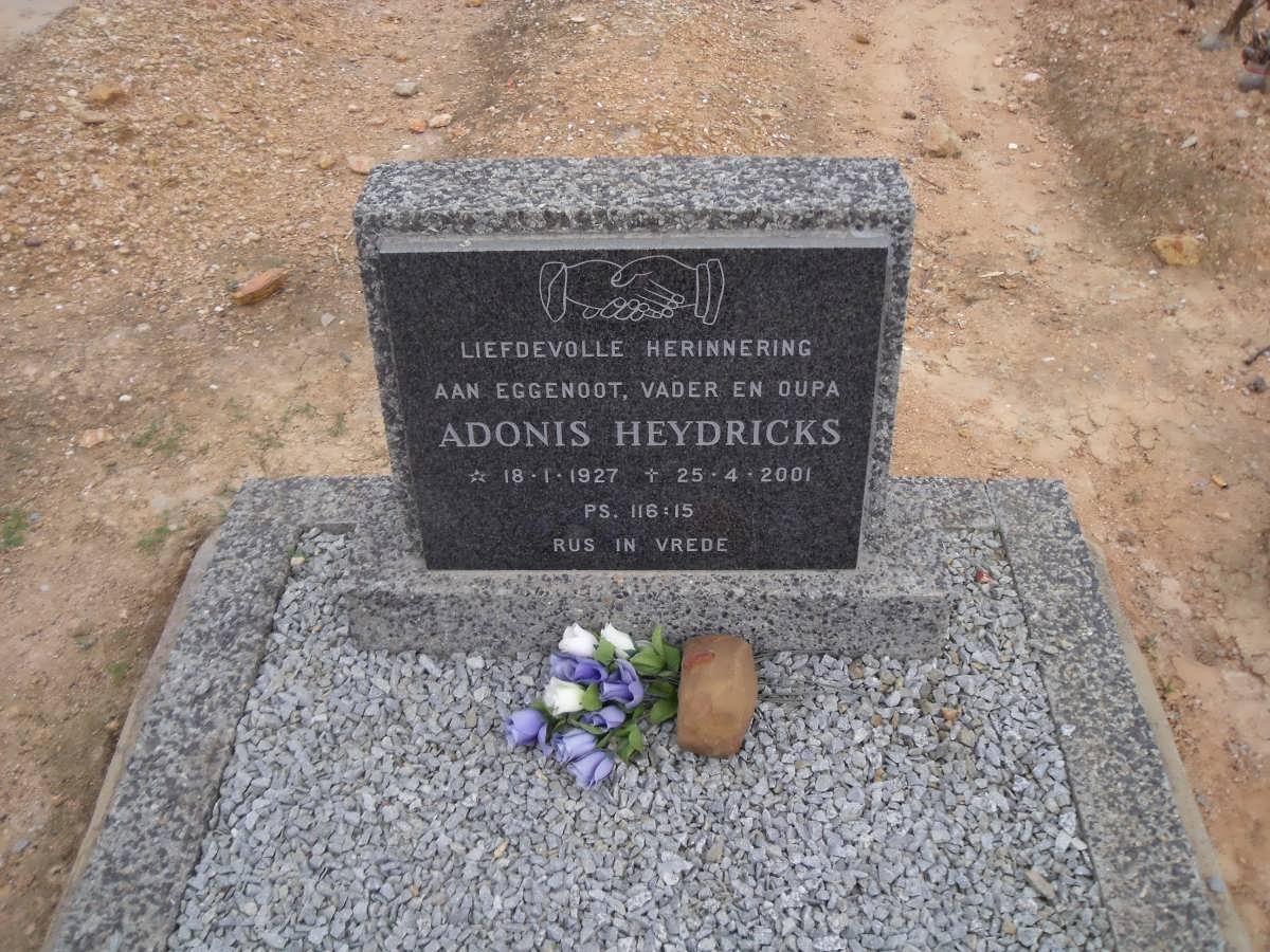 HEYDRICKS Adonis 1927-2001