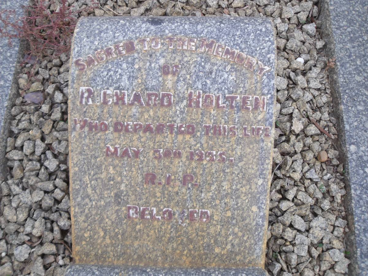 HOLTEN Richard -1935