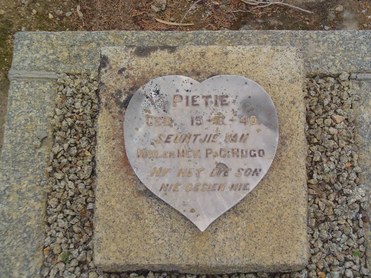 HUGO Pietie 1940-1940