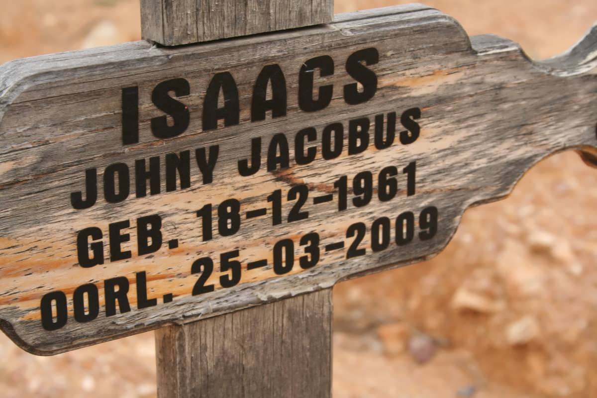 ISAACS Johny Jacobus 1961-2009