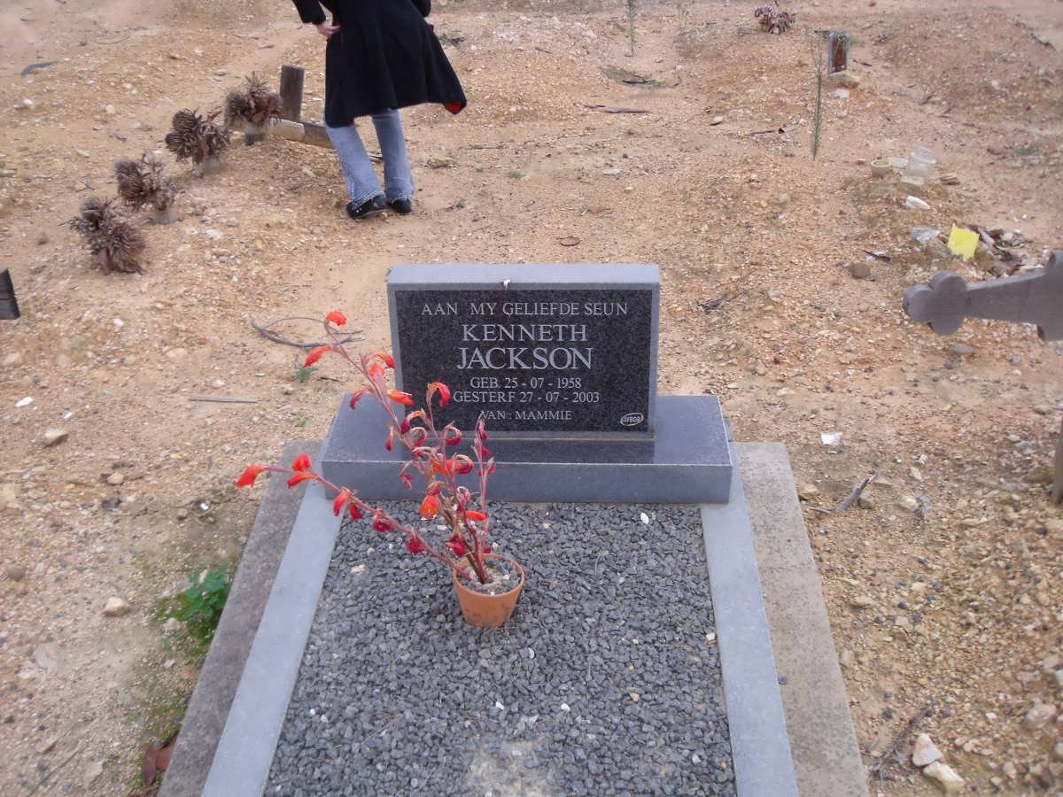 JACKSON Kenneth 1958-2003