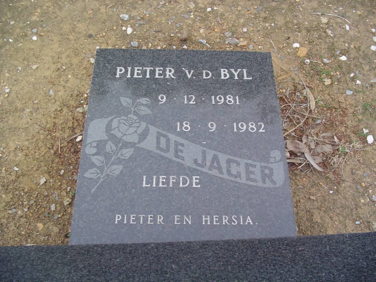 JAGER Pieter v.d. Byl, de 1981-1982