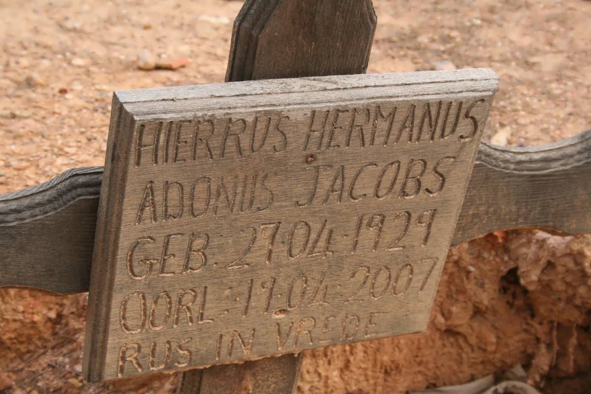 JACOBS Hermanus Adonus 1929-2007