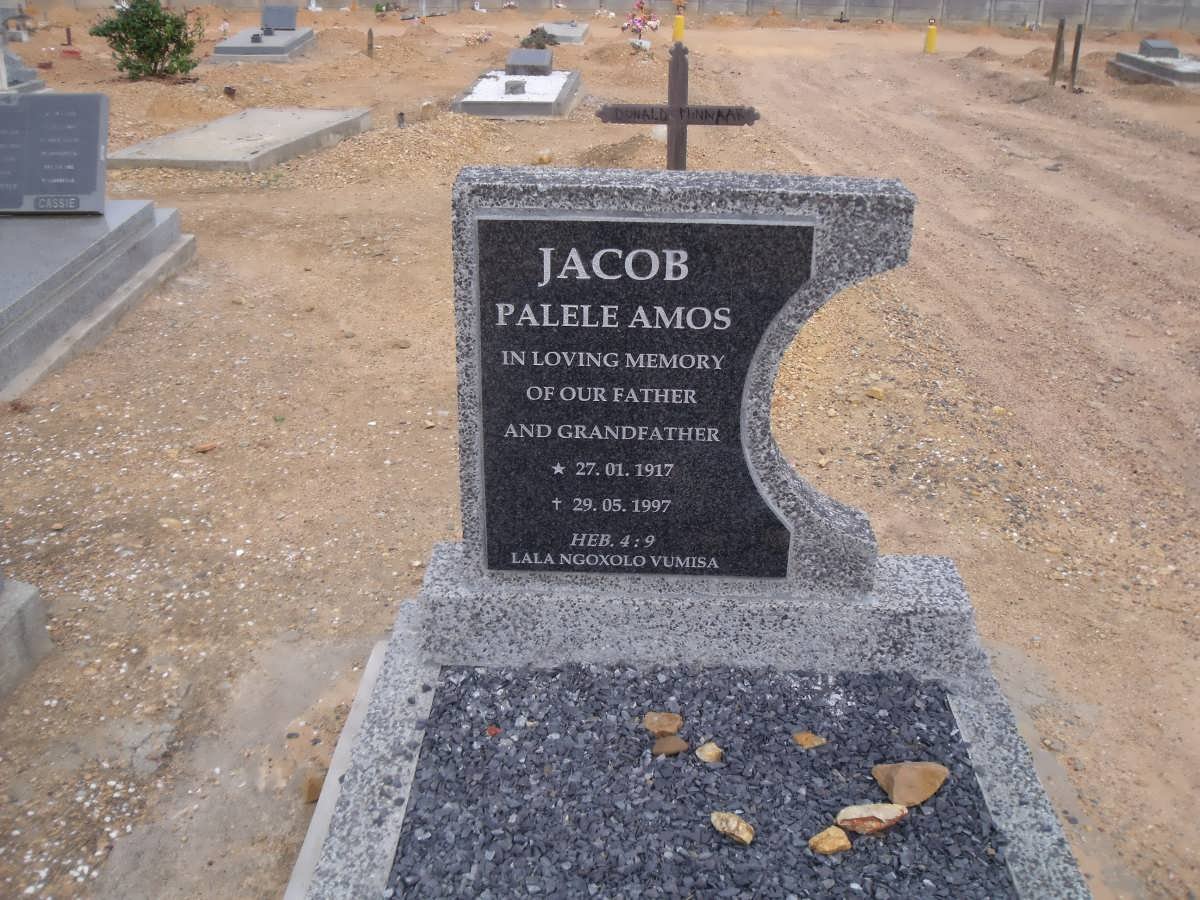 JACOB Palele Amos 1917-1997