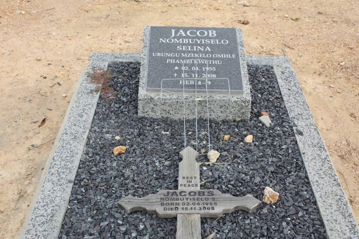 JACOB Nombuyiselo Selina 1955-2008
