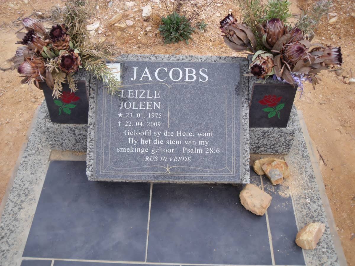 JACOBS Leizle Joleen 1975-2009
