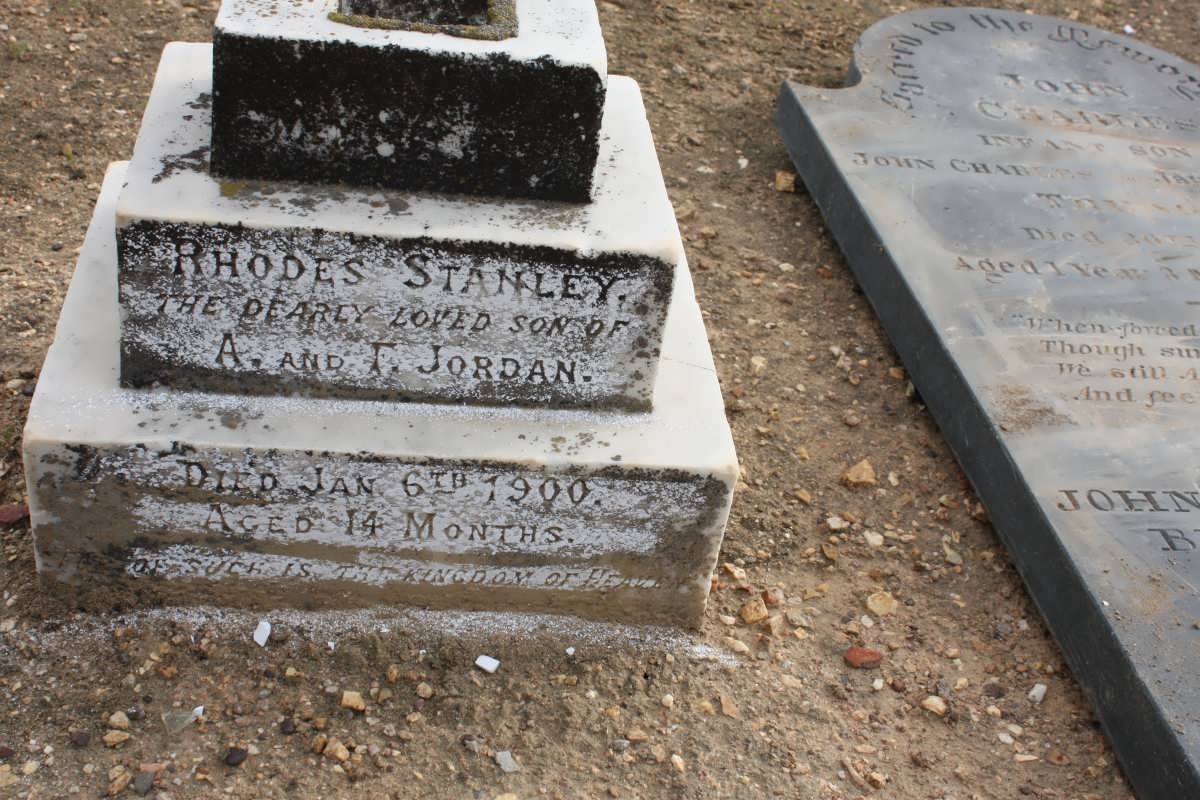 JORDAN Rhodes Stanley -1900